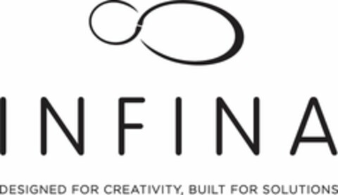 INFINA DESIGNED FOR CREATIVITY, BUILT FOR SOLUTIONS Logo (USPTO, 15.08.2014)