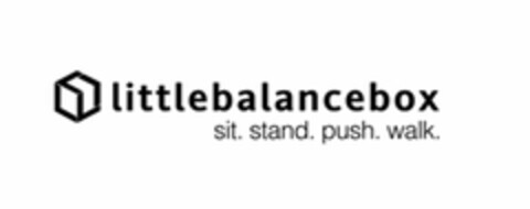 LITTLEBALANCEBOX SIT.STAND.PUSH.WALK. Logo (USPTO, 11/11/2014)