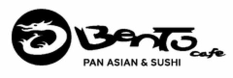 BENTO CAFE PAN ASIAN & SUSHI Logo (USPTO, 11/24/2014)