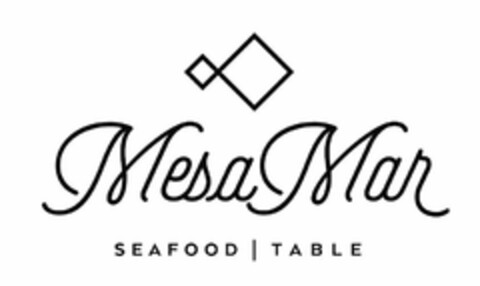 MESAMAR SEAFOOD | TABLE Logo (USPTO, 05/04/2015)