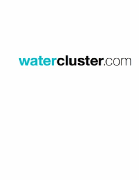 WATERCLUSTER.COM Logo (USPTO, 06.05.2015)