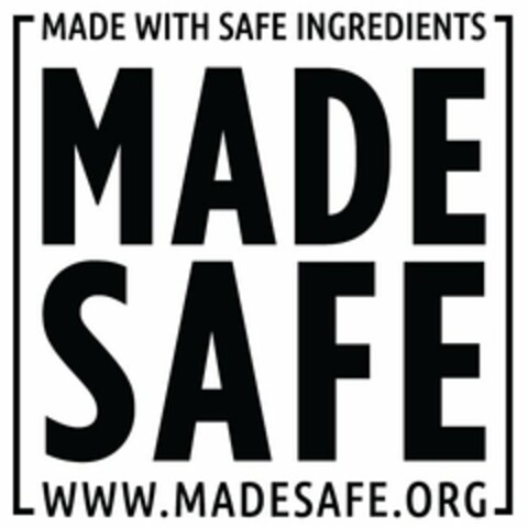 MADE SAFE MADE WITH SAFE INGREDIENTS WWW.MADESAFE.ORG Logo (USPTO, 10/05/2015)