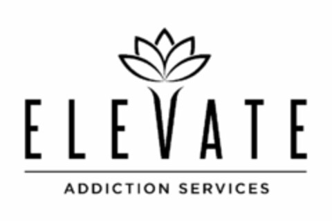 ELEVATE ADDICTION SERVICES Logo (USPTO, 11/16/2015)