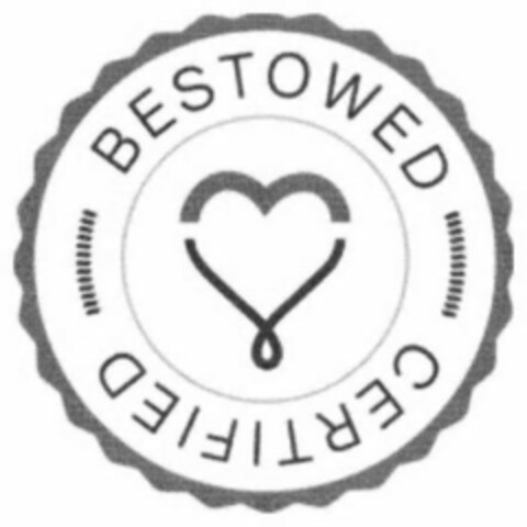 BESTOWED CERTIFIED Logo (USPTO, 06/01/2016)
