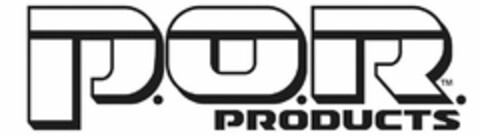 P.O.R. PRODUCTS Logo (USPTO, 27.07.2016)