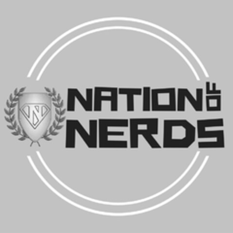 N NATION OF NERDS Logo (USPTO, 13.04.2017)