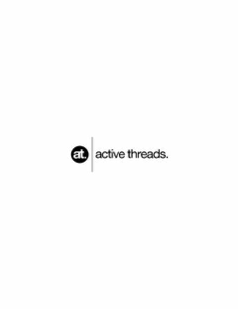 AT ACTIVE THREADS. Logo (USPTO, 16.05.2017)