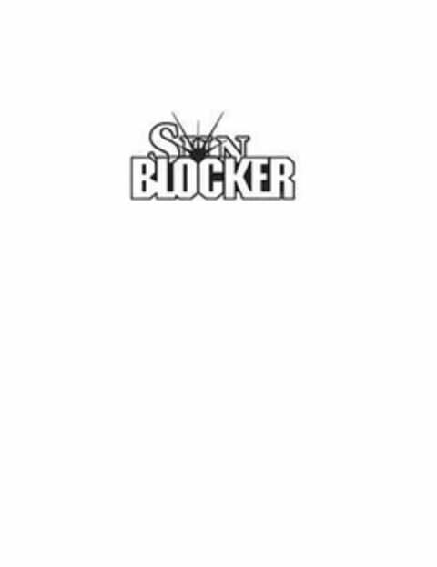 SUN BLOCKER Logo (USPTO, 03/08/2018)