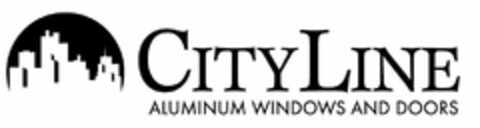 CITYLINE ALUMINUM WINDOWS AND DOORS Logo (USPTO, 09.08.2018)