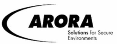 ARORA SOLUTIONS FOR SECURE ENVIRONMENTS Logo (USPTO, 22.04.2019)