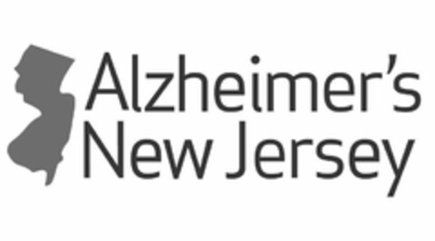 ALZHEIMER'S NEW JERSEY Logo (USPTO, 05/21/2019)