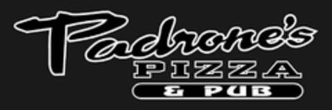 PADRON'S PIZZA & PUB Logo (USPTO, 07/23/2019)