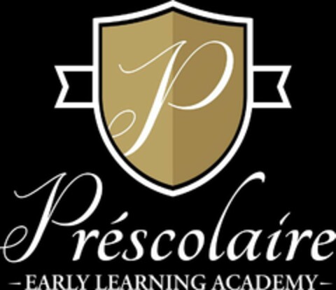 P PRÉSCOLAIRE - EARLY LEARNING ACADEMY - Logo (USPTO, 08/22/2019)