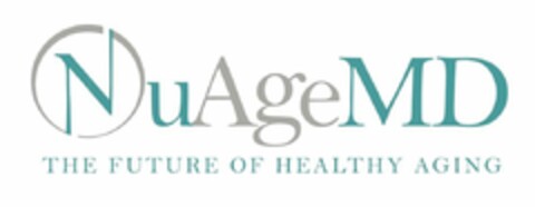 NUAGEMD THE FUTURE OF HEALTHY AGING Logo (USPTO, 09/05/2019)