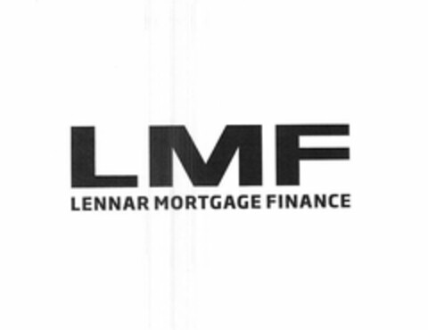 LMF LENNAR MORTGAGE FINANCE Logo (USPTO, 18.09.2019)