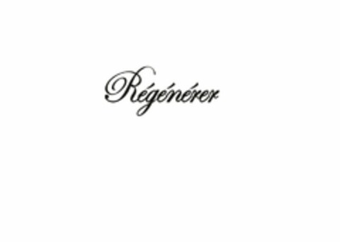 RÉGÉNÉRER Logo (USPTO, 12.02.2020)