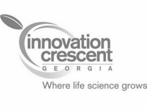 INNOVATION CRESCENT GEORGIA WHERE LIFE SCIENCE GROWS Logo (USPTO, 30.12.2008)