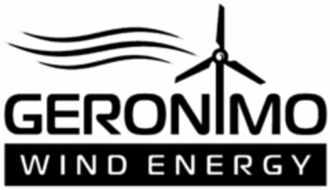 GERONIMO WIND ENERGY Logo (USPTO, 12.03.2009)