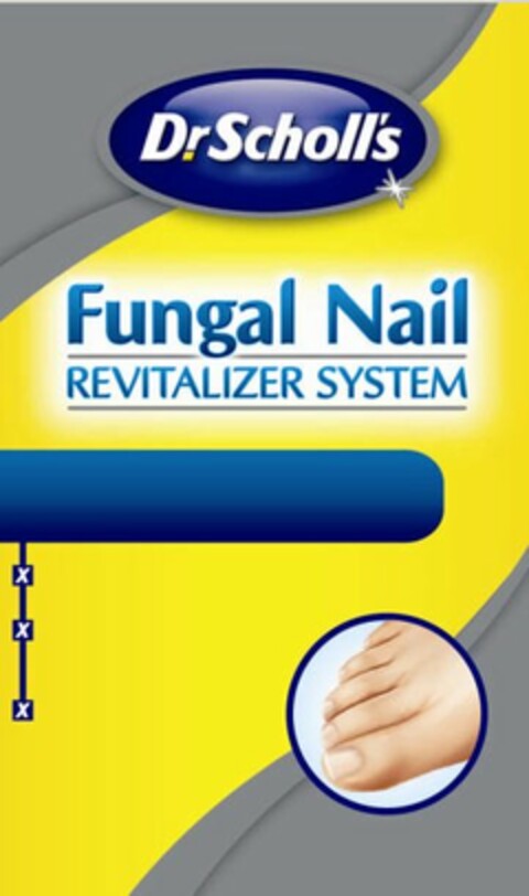 DR. SCHOLL'S FUNGAL NAIL REVITALIZER SYSTEM XXX Logo (USPTO, 24.04.2009)