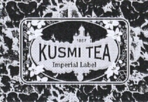1867 KUSMI TEA IMPERIAL LABEL Logo (USPTO, 28.09.2009)
