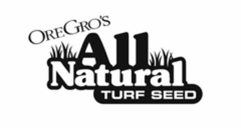 OREGRO'S ALL NATURAL TURF SEED Logo (USPTO, 24.11.2009)