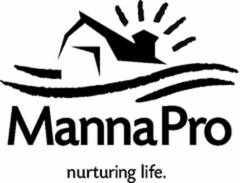 MANNA PRO NURTURING LIFE. Logo (USPTO, 03/16/2010)