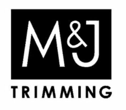 M&J TRIMMING Logo (USPTO, 30.07.2010)