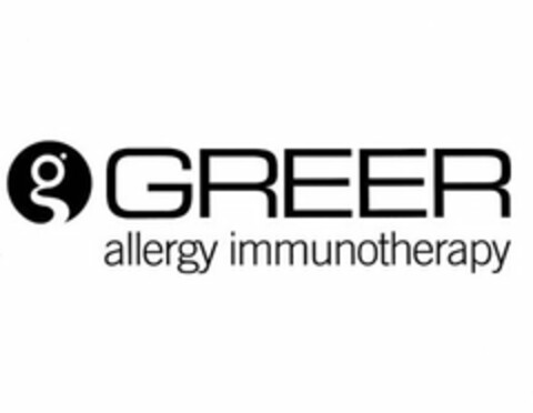 G GREER ALLERGY IMMUNOTHERAPY Logo (USPTO, 12/09/2010)