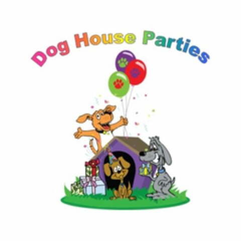 DOG HOUSE PARTIES Logo (USPTO, 19.12.2010)