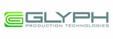 G GLYPH PRODUCTION TECHNOLOGIES Logo (USPTO, 22.11.2011)