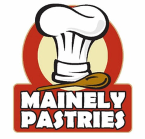 MAINELY PASTRIES Logo (USPTO, 02.03.2012)