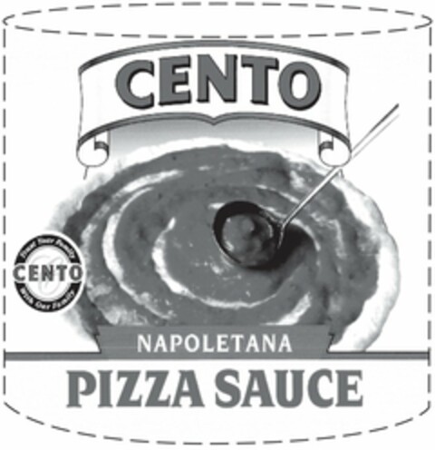 CENTO NAPOLETANA PIZZA SAUCE C CENTO TRUST YOUR FAMILY WITH OUR FAMILY Logo (USPTO, 05.04.2012)