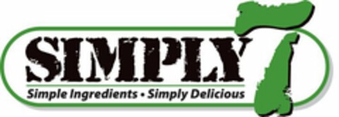 SIMPLY 7 SIMPLE INGREDIENTS · SIMPLY DELICIOUS Logo (USPTO, 04.05.2012)