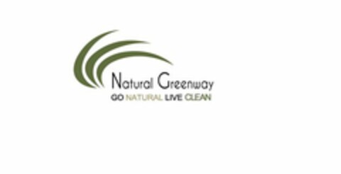 NATURAL GREENWAY GO NATURAL LIVE CLEAN Logo (USPTO, 29.06.2012)