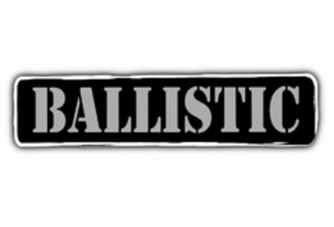 BALLISTIC Logo (USPTO, 10/04/2012)