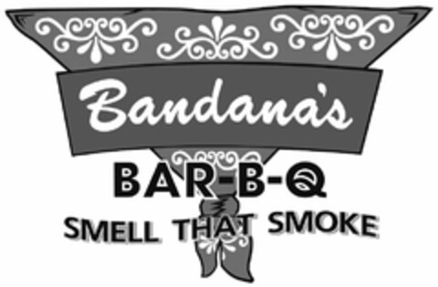 BANDANA'S BAR-B-Q SMELL THAT SMOKE Logo (USPTO, 11.04.2013)