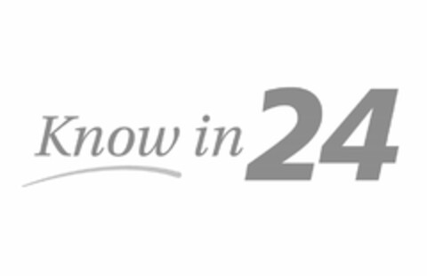 KNOW IN 24 Logo (USPTO, 04.06.2013)