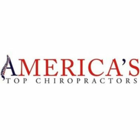 AMERICA'S TOP CHIROPRACTORS Logo (USPTO, 10.06.2013)