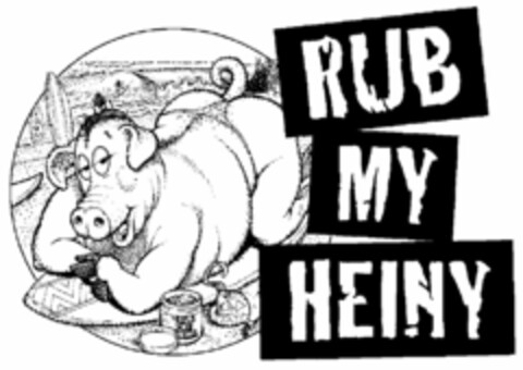 RUB MY HEINY Logo (USPTO, 26.11.2013)