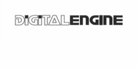 DIGITAL ENGINE Logo (USPTO, 27.11.2013)