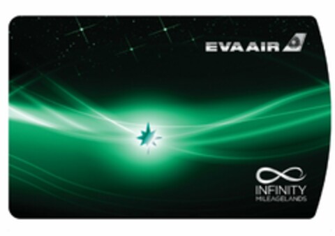 EVA AIR INFINITY MILEAGELANDS Logo (USPTO, 01/21/2014)