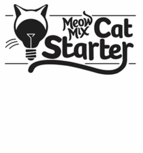 MEOW MIX CAT STARTER Logo (USPTO, 27.02.2014)
