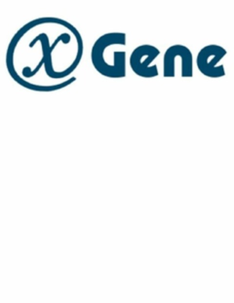 X GENE Logo (USPTO, 21.05.2014)