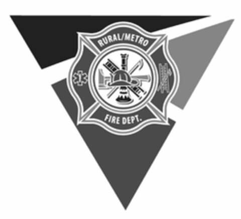 RURAL/METRO FIRE DEPT. Logo (USPTO, 05/28/2014)