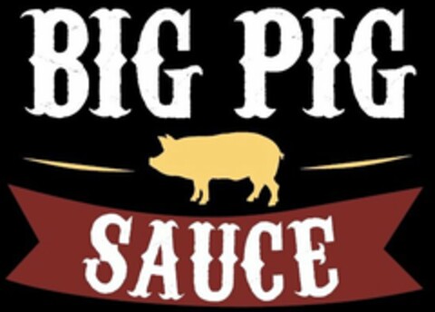 BIG PIG SAUCE Logo (USPTO, 18.08.2014)