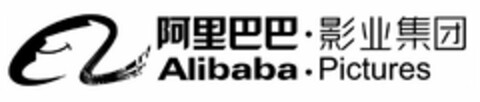 ALIBABA · PICTURES Logo (USPTO, 02/08/2015)