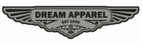 DREAM APPAREL EST 2000 Logo (USPTO, 04.06.2015)