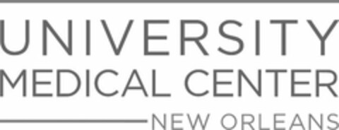 UNIVERSITY MEDICAL CENTER NEW ORLEANS Logo (USPTO, 17.09.2015)