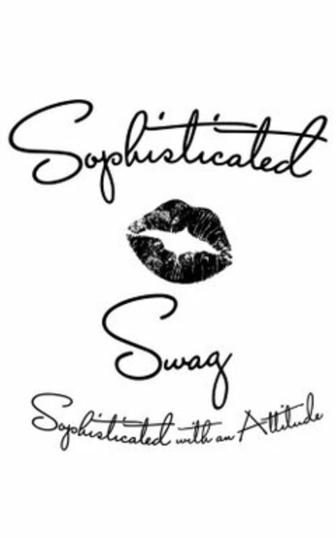 SOPHISTICATED SWAG SOPHISTICATED WITH AN ATTITUDE Logo (USPTO, 09/29/2015)