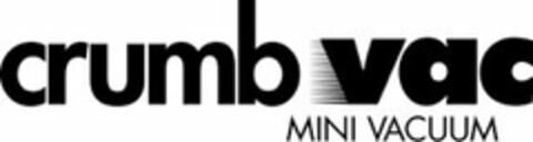 CRUMB VAC MINI VACUUM Logo (USPTO, 04.12.2015)